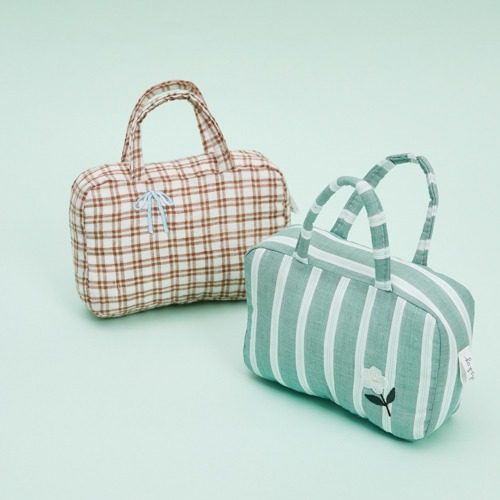 燕子萌宠屋韩国代购 louisdog宠物猫狗时尚条纹箱包挂饰玩具