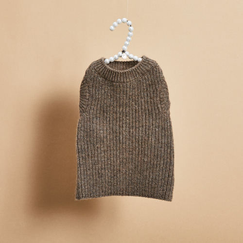 预定/燕子萌宠屋韩国代购Louisdog小型猫狗秋冬毛绒针织连衣裙