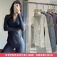 chao级显瘦收腰磨毛细腻 秋冬立领拉链瑜伽外套 运动跑步健身上衣