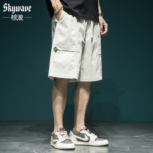 男士薄款五分裤宽松休闲