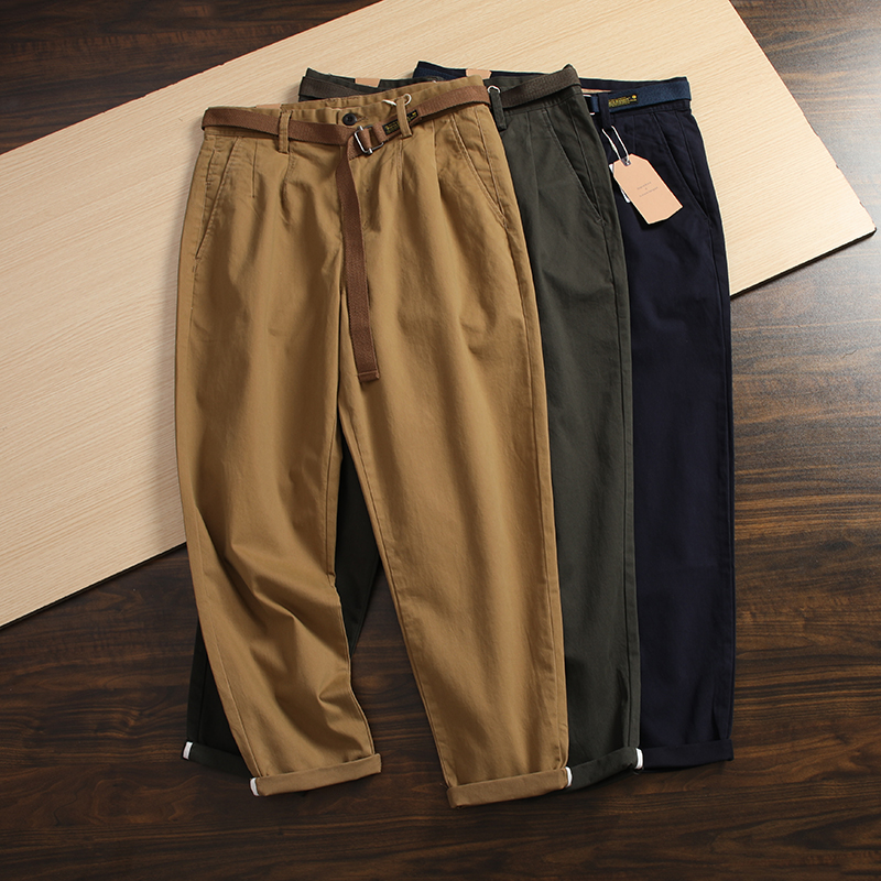 微锥形工装日常休闲工装裤