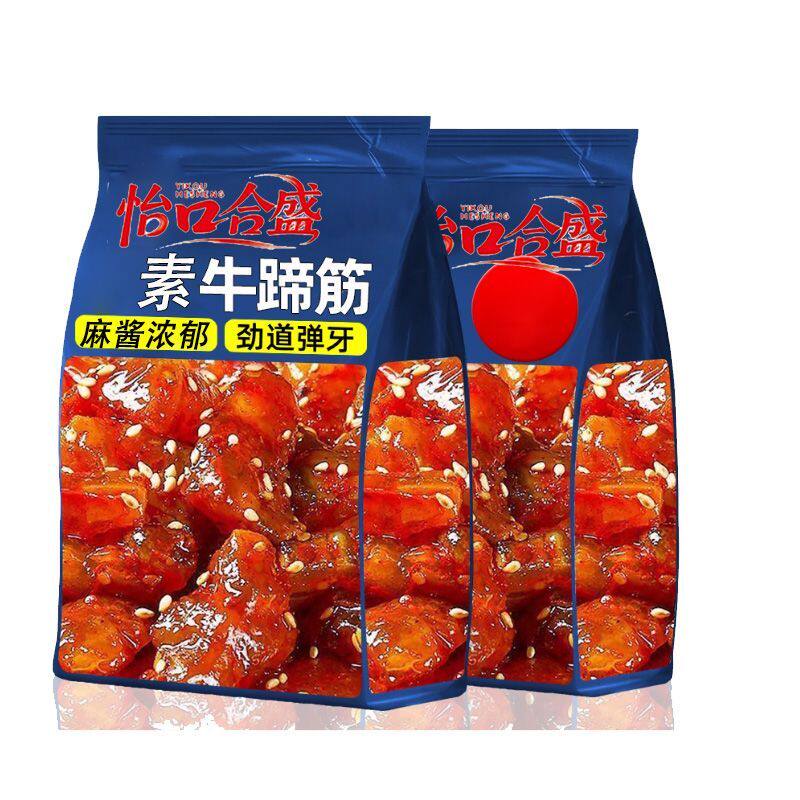 怡冠园魔芋素牛蹄筋麻酱爽口劲道经典小吃宿舍校园追剧解馋小零食