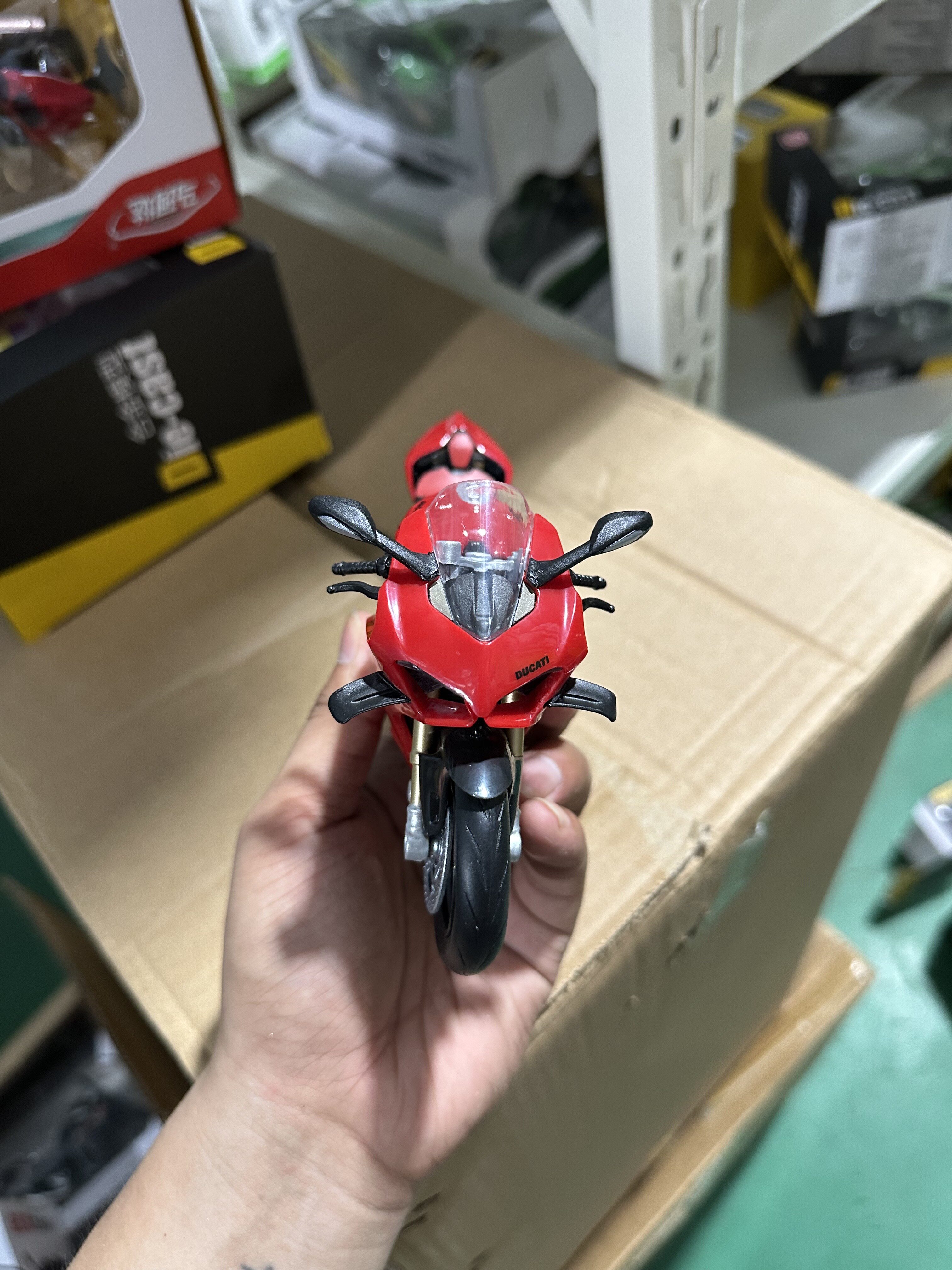 1:12雅马哈本田红牛KTM雅马哈450越野车模型胡思瓦纳山地车高赛