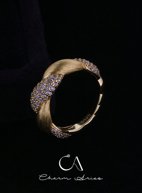 女S925纯银意大利小众高级感戒指