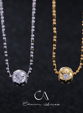 S925纯银锁骨链女轻奢百搭项链