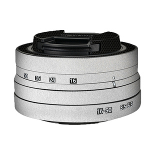 美然 适用于尼康Z DX 16-50mm镜头全包保护贴膜 尼康1650镜头贴纸  碳纤维皮纹磨砂贴皮3M保护壳保护套原创