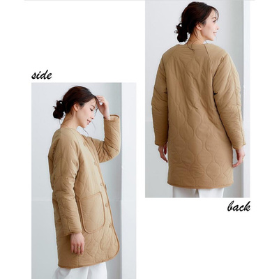 特价清仓！ 两面穿仿羊羔绒加厚棉衣外套大码女中长款 H1303