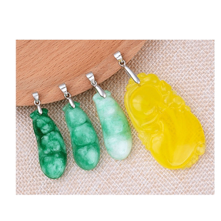 卡简diy项链扣子接头扣连接扣夹扣玉坠扣瓜子扣925银吊坠扣头卡扣