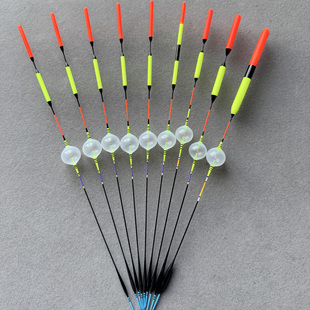 台州传统钓鱼气泡漂鲫鱼浮漂手工醒目高灵敏大炮杆专用