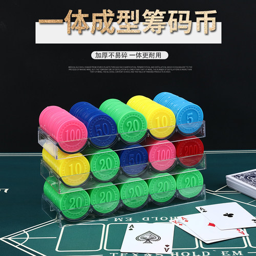 永不掉字的凹凸字体筹码币