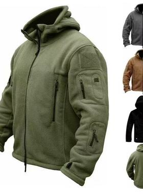 Men's outdoor warm fleece and cold proof  jacket男士保暖夹克