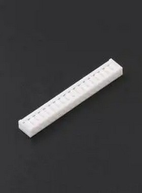 HX25006-18Y 白色 1x18P 2.5mm P=2.5mm 胶壳(线对板/线对线)