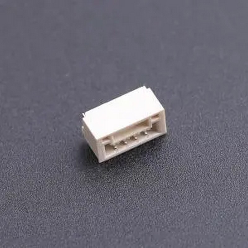 WTC04A04BB 1x4P 间距:1.25mm 卧贴 SMD,P=1.25mm,卧贴 线对板针