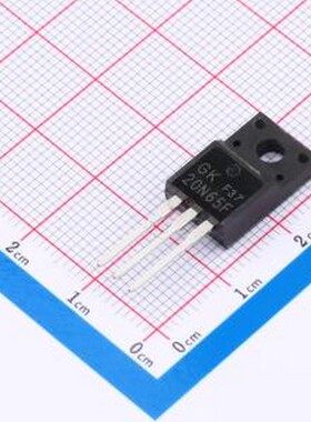 20N65F 场效应管(MOSFET) 1个N沟道 耐压:650V 电流:20A ITO-220F
