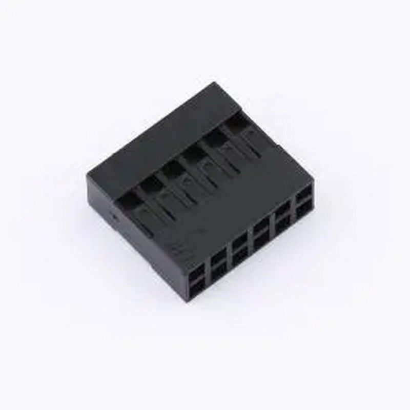 I-DS1071-SCB02x6 2.54mm P=2.54mm 胶壳(线对板/线对线)