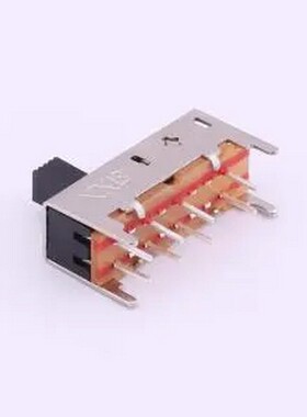 SS23H38L5 柄长5mm 直插三档 滑动开关 插件,19.5x6.5mm 滑动开关