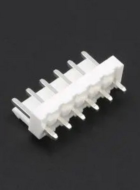 HC-VH-6A-TW 白色 1x6P 间距:3.96mm 直插 系列:VH 插件铜 插件,P