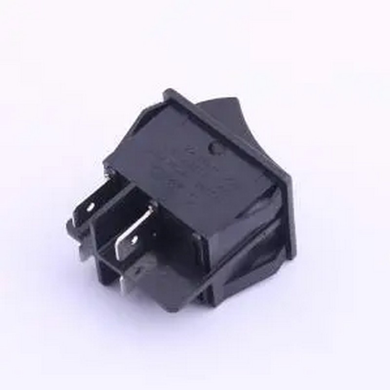 SS31-BBNNQ-RD40-R 跷板开关DPST 25x32mm 插件,32.2x25.2mm 船型