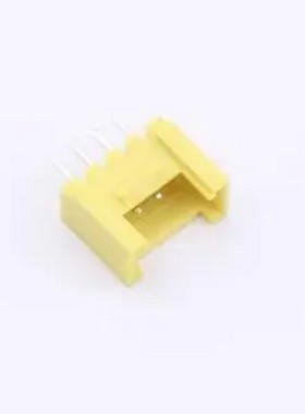 W200111K-4PY2123 1x4P 间距:2mm 直插 系列:HY 插件,P=2mm 线对