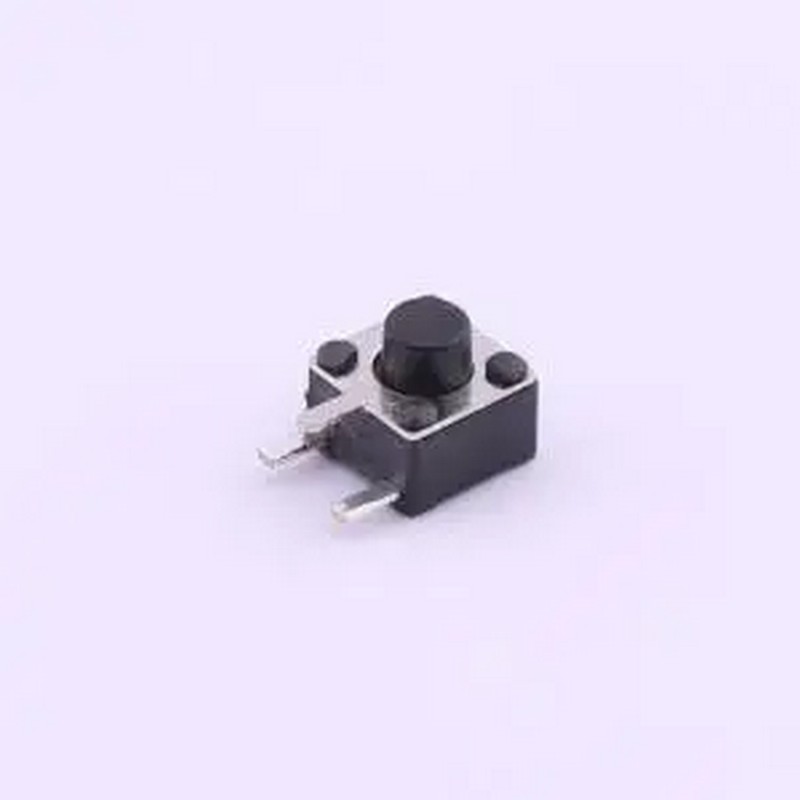 TS-1091B-A2B3-D2 4.5*4.5*4.3mm 卧插 轻触开关 弯插,4.5x4.5mm