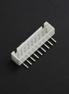 2.54-9P WZDK 白色 1x9P 间距:2.5mm 弯插 系列:XHB 弯插,P=2.5mm