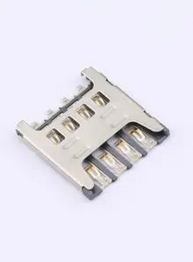 HYCW238-SIM08-150B 拔插式 MicroSIM卡 卡座 SMD SIM卡连接器