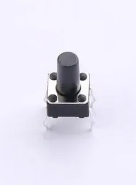 TSA06131-095B532BA 6*6*9.5直插轻触开关280gf 插件-4P,6.1x6.1m