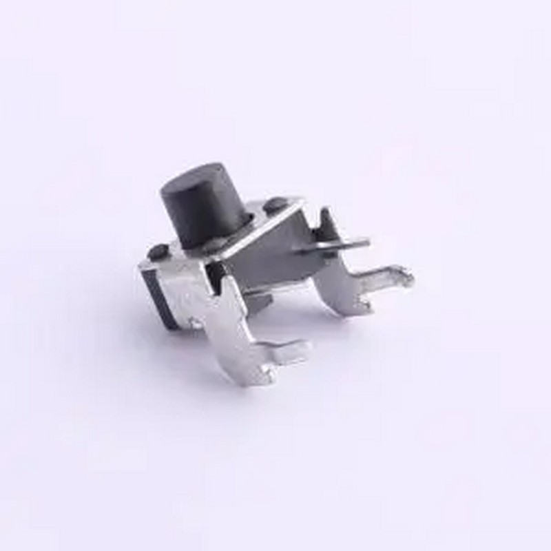 TS-1093A-A6B3-D2 6*6*6.5mm 卧插 轻触开关 插件,6x6mm 轻触开关