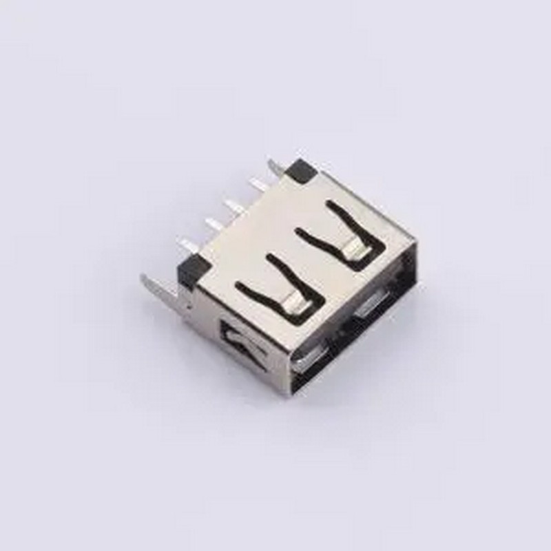 916-261A1024Y10200 USB2.0 180度 10.5 插件 USB连接器