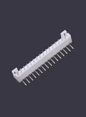 PH-16AW 白色 1x16P 间距:2mm 弯插 系列:PH 弯插,P=2mm 线对板针