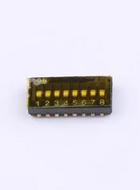 THS108J 拨码开关 SMD,P=1.27mm 拨码开关