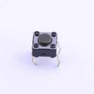 SKHHALA010 6*6*4.3mm 直插 轻触开关 插件-4P,6x6mm 轻触开关