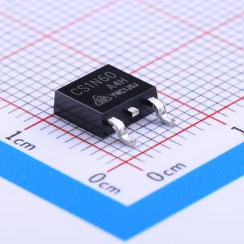 CS1N60A4H 场效应管(MOSFET) 1个N沟道 耐压:600V 电流:800mA TO-