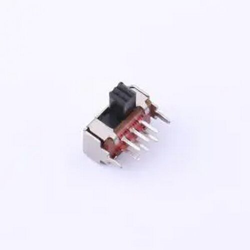 SK-22D02-G040 柄长4mm 卧插两档 滑动开关 弯插-8P,10.8x5.1mm