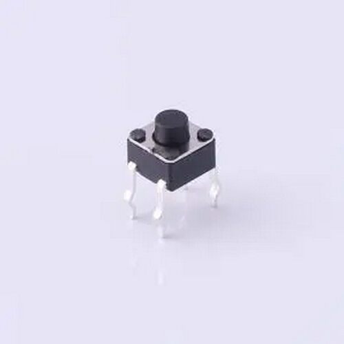 UK-B0201-G4.3-250 4.5*4.5*4.3mm 直插 轻触开关 插件-4P,4.5x4.