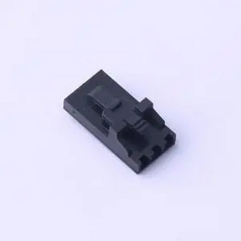 FHG25402-S03M2K6B 黑色 1x3P 2.54mm P=2.54mm 胶壳(线对板/线对