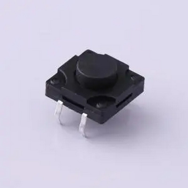 TS-1010DGD-BR06026 12*12*6mm 直插 轻触开关 插件-4P,12x12mm