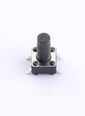 TSB06331-110D332DA-R0500 6*6*11贴片编带轻触开关180gf黑色 SMD