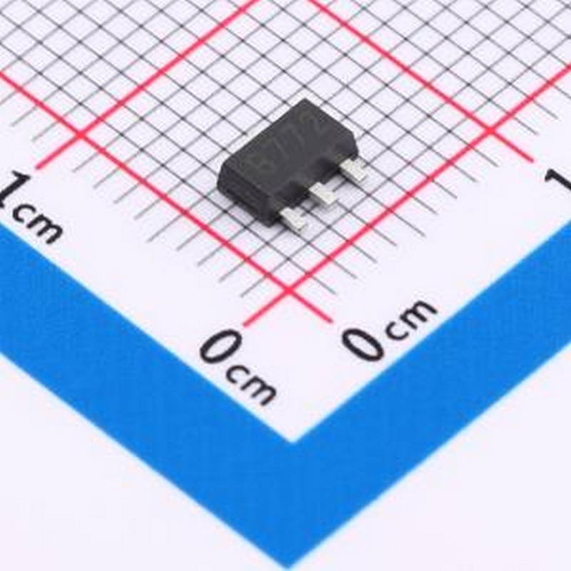 B772 三极管(BJT) PNP 电流:3A 耐压:30V SOT-89