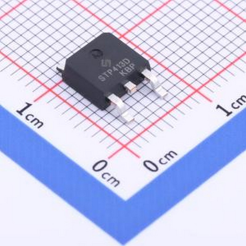 STP413D 场效应管(MOSFET) P通道,电流:-12.0A,耐压:-40V TO-252-