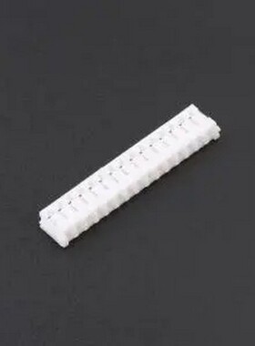 HX25004-15Y 白色 1x15P 2.5mm P=2.5mm 胶壳(线对板/线对线)