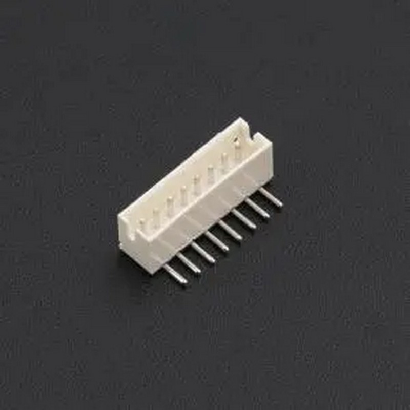 ZX-ZH1.5-8PWZ 1x8P 间距:1.5mm 弯插 系列:ZH 弯插,P=1.5mm 线对