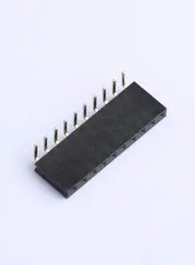 MTF185-110RY1 1x10P 间距:2.54mm 弯插 弯插,P=2.54mm 排母
