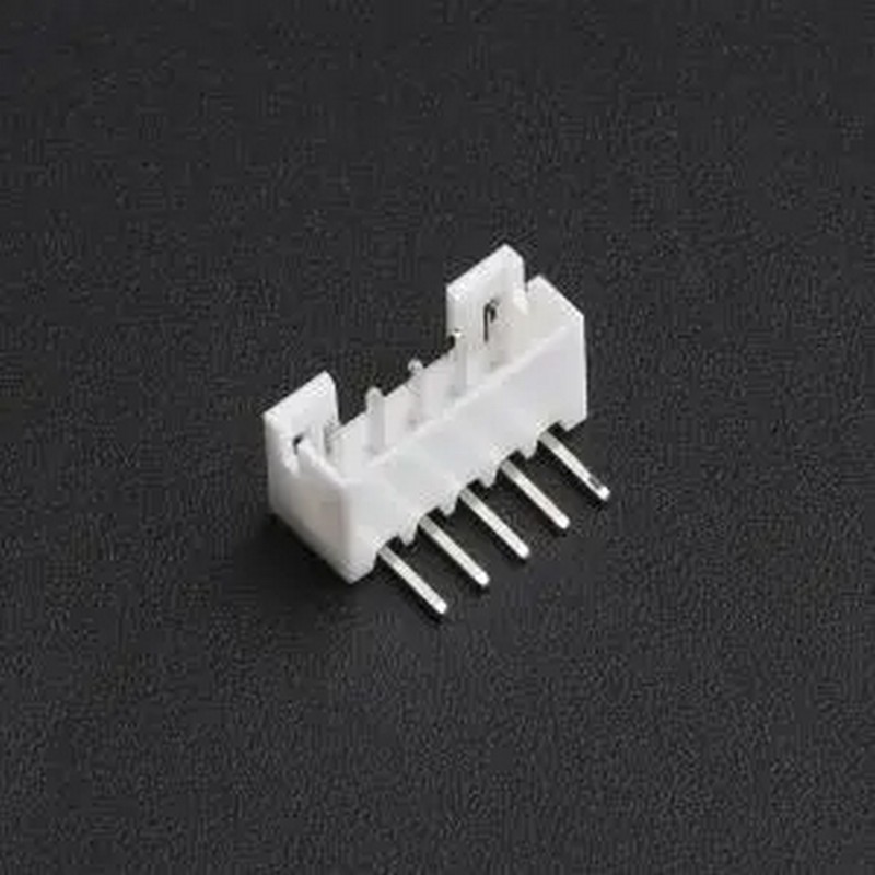 X2016WR-05-N0SN 1x5P 间距:2mm 弯插 弯插,P=2mm 线对板针座