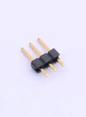 PH-00598 1x3P 间距:2.54mm 方针 直插 插件,P=2.54mm 排针