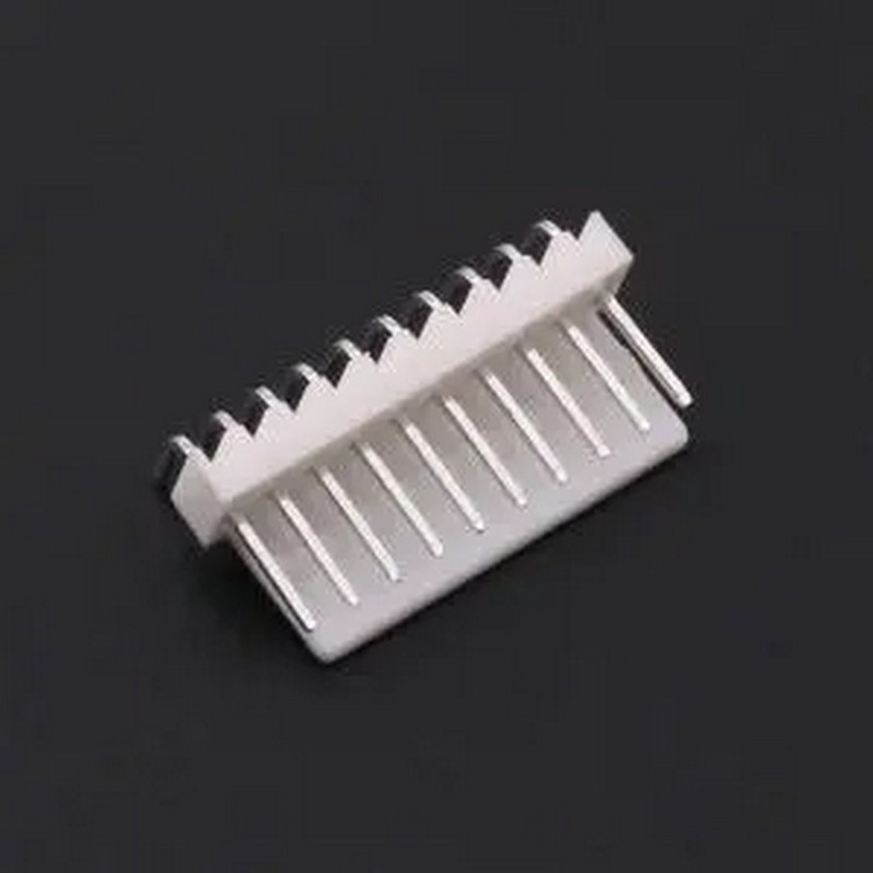 2510-10AWT 1x10P 间距:2.54mm 弯插 弯插,P=2.54mm 线对板针座