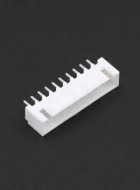 HC-XHB-10A-TW 白色 1x10P 间距:2.5mm 直插 系列:XHB 带扣 插件