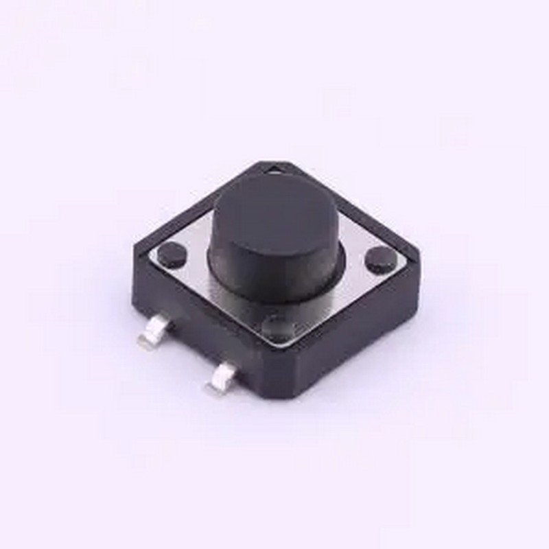 TS-1103S-B-F 12*12*6.5mm 立贴 轻触开关 SMD-4P,12x12mm 轻触开