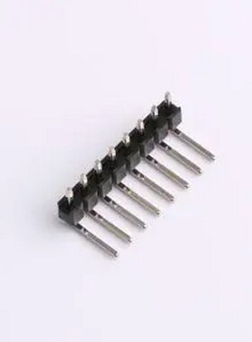 2542WR-08P 1x8P 间距:2.54mm 方针 弯插 弯插,P=2.54mm 排针