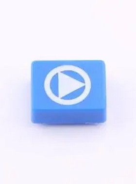 SC223AD1-71 蓝色键帽白色移印（开始键）内孔3.8*3.8 配12*12开